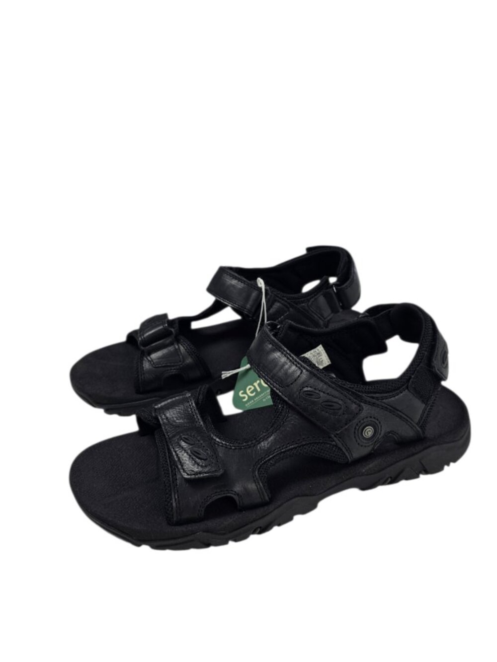 Rockport Men's Comfort Sport Sandals, Black, Hook & Loop, Size 9